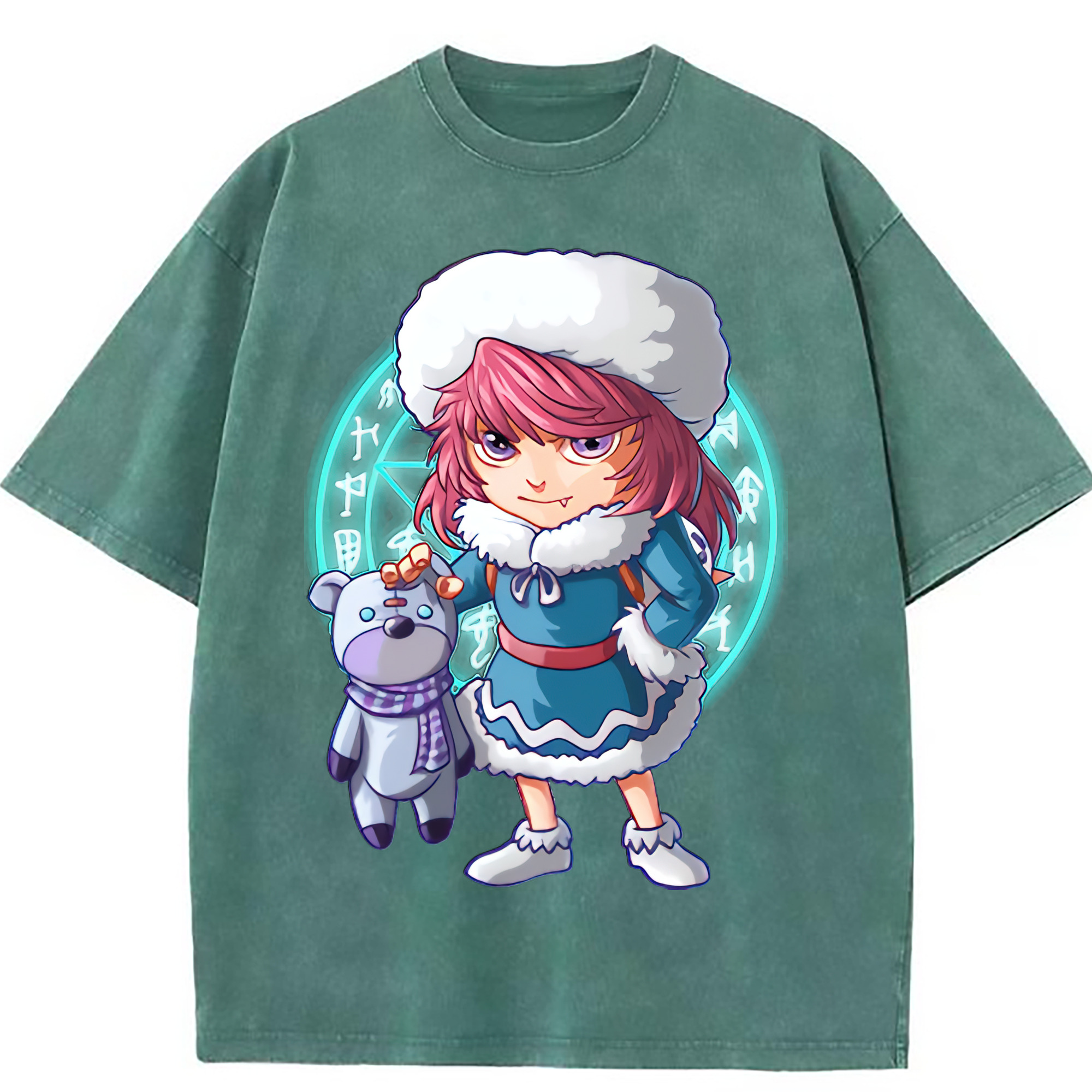 （画像用） リーグ・オブ・レジェンド League of Legends LOL 綿100% ヴィンテージ風 半袖Tシャツ（フロントプリント）